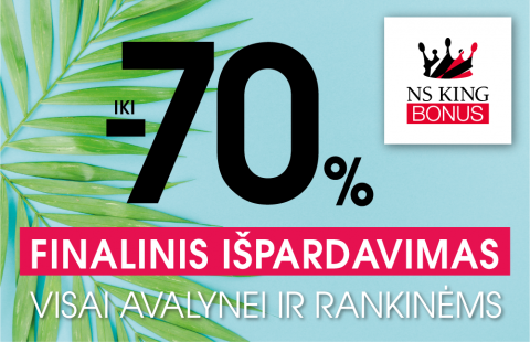 Karštas NS KING pasiūlymas!